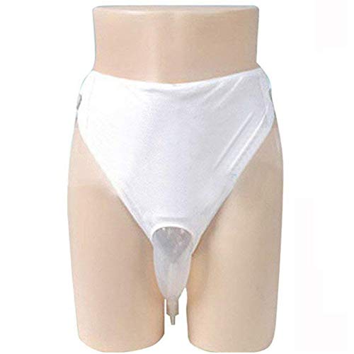 GHzzY Urinsammler für Frauen - wiederverwendbarer Inkontinenz-Hilfsmittel-Natursekt-Drainagebeutel - weibliches tragbares Urinal mit Zwei 1000ml Sammlern,2Pcs von GHzzY