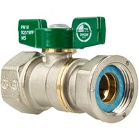 Giacomini - Kugelhahn R251W Überwurfmutter Rp 1 Zoll x Innengewinde Rp 1 Zoll - dvgw von GIACOMINI
