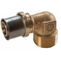 90 ° Gewindebogen zum Pressen von Multipolen Giacomini RM127 1/2' x (20 x 2) von GIACOMINI