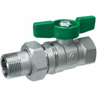 Giacomini - Kugelhahn mit Verschraubung 3/4'' ig x 1'' ag - dvgw von GIACOMINI