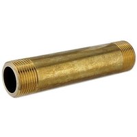 Messing Langnippel - Distanzstück für Wasserzähler / Wärmezähler - 3/4'' x 110 mm von GIACOMINI