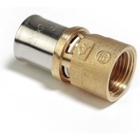 Pressfitting als Kupplung mit Innengewinde für Mehrschichtverbund und Kunststoffrohre Giacomini RM109 1/2'x(16x2) von GIACOMINI
