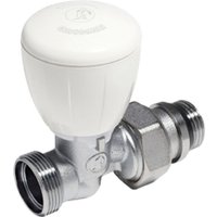 Thermostatventil Durchgangsform selbstdichtend mit Handreguliergriff und Adapteranschluss Giacomini R432TG 1/2'x18 von GIACOMINI