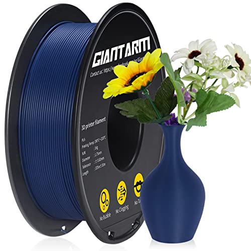 GIANTARM Matte PLA Filament, 1,75 mm Filament für 3D-Drucker 1 kg Spule, Matte Meerblau von GIANTARM