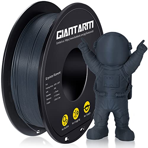 GIANTARM Matte PLA Filament, 1,75 mm Filament für 3D-Drucker 1 kg Spule,Blau von GIANTARM