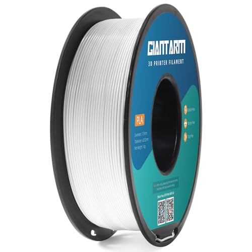 PLA Filament 1.75mm, GIANTARM 3D Drucker Filament PLA Warmweiß 1kg Spool von GIANTARM