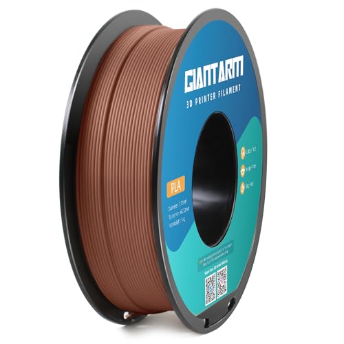 PLA Filament 1.75mm, GIANTARM 3D Drucker Filament PLAHolz Palisander 1kg Spool von GIANTARM