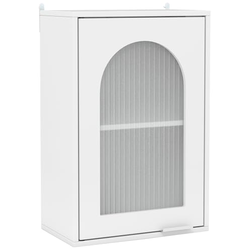 GIANTEX Hängeschrank, Badezimmerschrank hängend mit Verstellbarer Ablage, Wandschrank für Wohnzimmer &Badezimmer, 35 x 20 x 52,5 cm GIANTEX Hängeschrank, Badezimmerschrank hängend mit Verstellbarer Ablage, Wandschrank für Wohnzimmer &Badezimmer, 35 x 20 x 52,5 cm von GIANTEX
