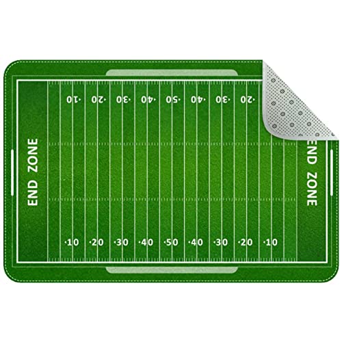 GIAPB Teppiche für Wohnzimmer,waschbarer Teppich,Teppich für Schlafzimmer,35x24 in,American Football Feld von GIAPB