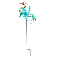 Metall-Gartenstecker mit Windspiel von GIARDESSA