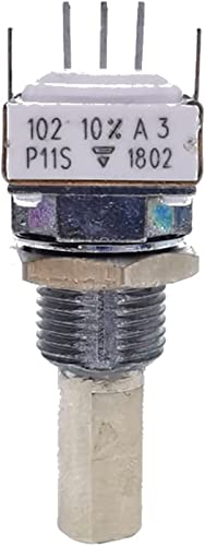Drehpotentiometer, Potentiometer 1PCS P11S VISHAY Drehpotentiometer 1KΩ ±10% 1W 1K Cermet Potentiometer von GIAYEU