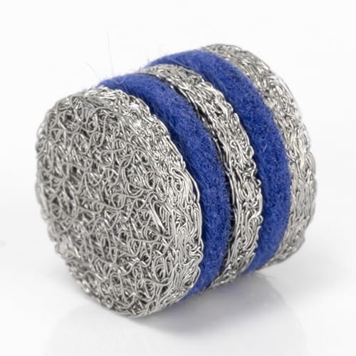 Nebeldüse, 5-teiliges Düsenkern- und Schaumstoff-Netzfilter-Set for PA-Kanonen, austauschbare Teile(5 Layer Foam Mesh Blue) von GIAYEU