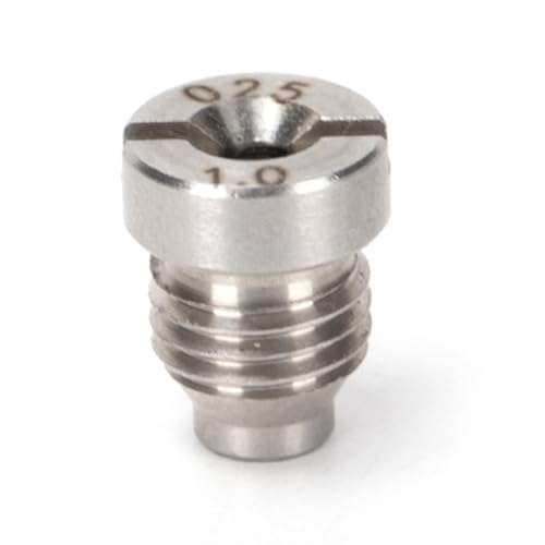 Nebeldüse, 5-teiliges Düsenkern- und Schaumstoff-Netzfilter-Set for PA-Kanonen, austauschbare Teile(SS Nozzle Core 1.0mm Hole) von GIAYEU