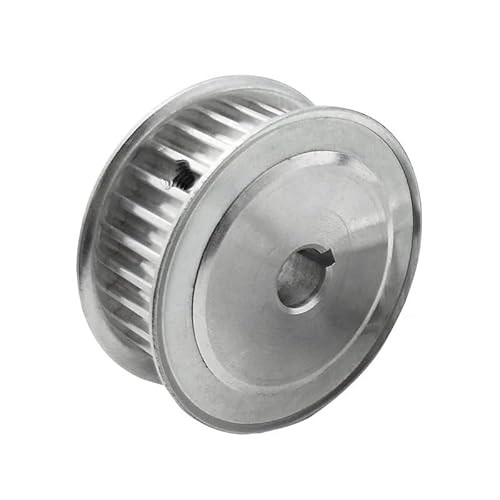 Zahnriemenscheibe, Zahnriemenrad, 1 Stück HTD 8M AF 60T Zähne Bohrung 14-40 mm Riemenbreite 15-40 mm Antriebsriemenscheibe aus Aluminiumlegierung(Grooves 42 Bore 28/8 * 3.3) von GIAYEU