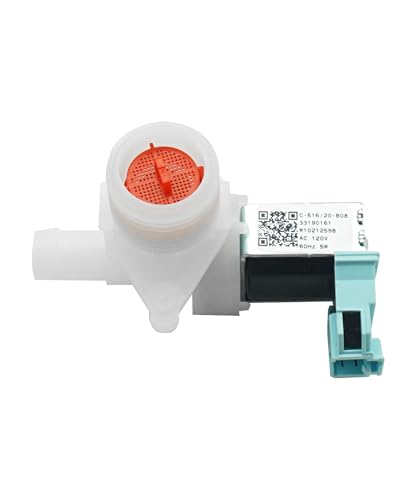 W10212598 Waschwassereinlassventil, passend für Whirlpool und Kenmore Waschmaschine, ersetzt AP6017175, WPW10212598, PS11750470 von GIBACAD
