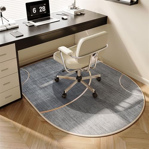 GIBZ Ovale Bürostuhl Unterlage für Hartböden Solide Bodenschutzmatte Matten für Schreibtischstuhl für Zuhause Bodenschutz Bodenmatte Schreibtischstuhl Parkett Stil 6 50x80cm GIBZ Ovale Bürostuhl Unterlage für Hartböden Solide Bodenschutzmatte Matten für Schreibtischstuhl für Zuhause Bodenschutz Bodenmatte Schreibtischstuhl Parkett Stil 6 50x80cm von GIBZ