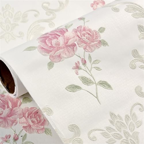 GIBZ Selbstklebende Tapete Abwaschbar 3D Weinlese Blumen Klebefolie Wand Selbstklebend Folie Bunt Rustikal Moderne vlies Tapeten Wandtapete Beige 3 0.53x5m GIBZ Selbstklebende Tapete Abwaschbar 3D Weinlese Blumen Klebefolie Wand Selbstklebend Folie Bunt Rustikal Moderne vlies Tapeten Wandtapete Beige 3 0.53x5m von GIBZ