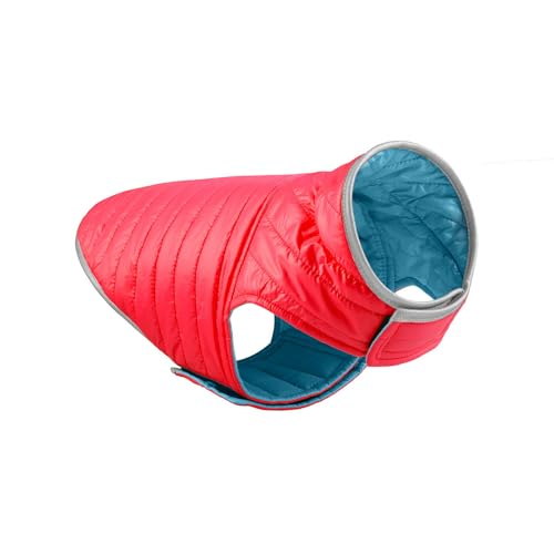 GIBZ Warme Hundemantel, Puffer Weste Wasserdicht Reflektierende Jacke, Winter Kleidung für Kleine, Mittelgroße, Große Hunde, Rot&Blau, S GIBZ Warme Hundemantel, Puffer Weste Wasserdicht Reflektierende Jacke, Winter Kleidung für Kleine, Mittelgroße, Große Hunde, Rot&Blau, S von GIBZ