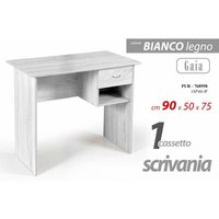 Gicos - Weißer Schreibtisch Schlafzimmer cm 90 x 50 75 h von GICOS
