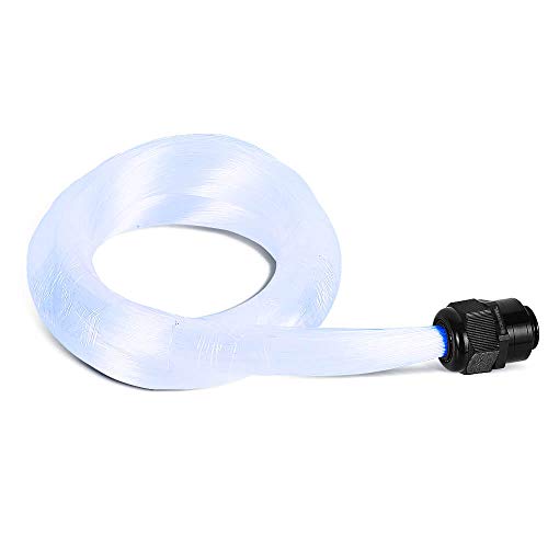 GIDEALED LED Glasfaserkabel 2m 300pcs 0.75mm(0.03in) PMMA Plastic End Glow LED Lichtfaser Lichtleiter Optic Fiber Cable für Sternendecke Lighting Alle Typ Light Engine Treiber von GIDEALED