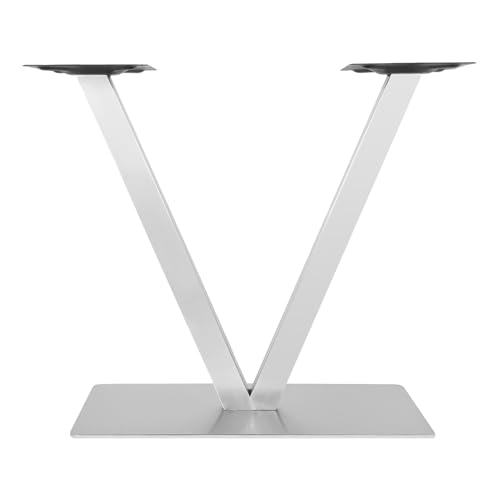 GIDRLL Edelstahl Tischgestell V-Form robuste Tischbeine/Tischfuß/Tischuntergestell, modernes Design DIY Tischkufen für Esstisch, Schreibtisch, Couchtisch, Restaurant & Café, Höhe 70 cm GIDRLL Edelstahl Tischgestell V-Form robuste Tischbeine/Tischfuß/Tischuntergestell, modernes Design DIY Tischkufen für Esstisch, Schreibtisch, Couchtisch, Restaurant & Café, Höhe 70 cm von GIDRLL