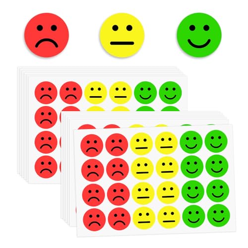 GIDWRIY 1200 Stück Smiley Sticker Trauriger 25 mm,Stimmungsaufkleber,Lachende Smileys Aufkleber Emoji Kleber,Belohnungssticker Kinder Smiley Face Sticker Stimmungen,Emoji Aufkleber Glücklich GIDWRIY 1200 Stück Smiley Sticker Trauriger 25 mm,Stimmungsaufkleber,Lachende Smileys Aufkleber Emoji Kleber,Belohnungssticker Kinder Smiley Face Sticker Stimmungen,Emoji Aufkleber Glücklich von GIDWRIY