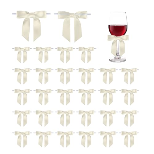 GIDWRIY 30 Stück Kleine Deko Schleifen,Geschenkschleifen Hochzeit,ZuckertüTe Schleifen Satinband,Satinschleife Geschenkverpackung,Torten Schleifen Geburtstag Dekoration für Weihnachten, Valentinstag GIDWRIY 30 Stück Kleine Deko Schleifen,Geschenkschleifen Hochzeit,ZuckertüTe Schleifen Satinband,Satinschleife Geschenkverpackung,Torten Schleifen Geburtstag Dekoration für Weihnachten, Valentinstag von GIDWRIY