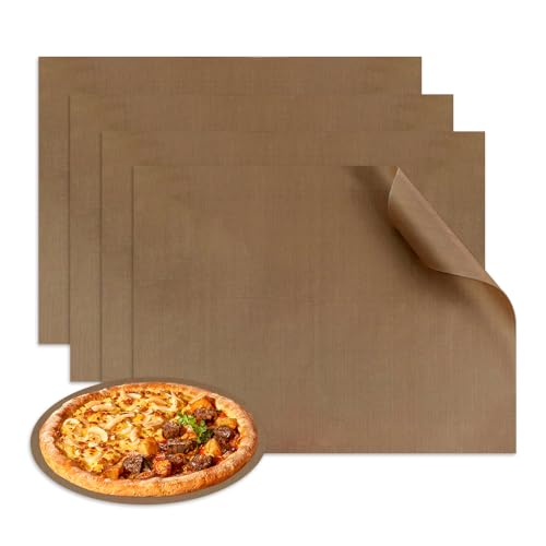 GIDWRIY 4 Stück Dauerbackfolie für Backofen 30 X 40 CM,Backpapier Wiederverwendbar,Backfolie Backblech,Backofenmatte Schutz Boden Hitzebeständig,Dauerbackmatte für Heißluftfritteuse,Backzubehör GIDWRIY 4 Stück Dauerbackfolie für Backofen 30 X 40 CM,Backpapier Wiederverwendbar,Backfolie Backblech,Backofenmatte Schutz Boden Hitzebeständig,Dauerbackmatte für Heißluftfritteuse,Backzubehör von GIDWRIY