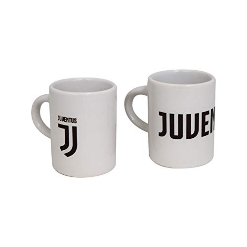 Giemme Set Juventus JU1339 2 Kaffeetassen aus Keramik von GIEMME