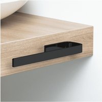 Giesse - Giese Handtuchhalter 91756-14 Montage links wie rechts für Badmöbel, Länge 400 mm, schwarz matt Giesse - Giese Handtuchhalter 91756-14 Montage links wie rechts für Badmöbel, Länge 400 mm, schwarz matt von GIESSE