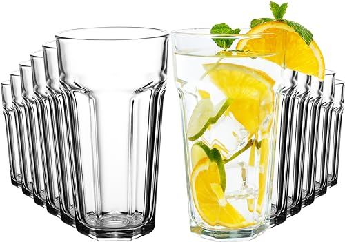 GIESSLE® 12 Stück 700ml XXL Cocktailgläser (großes Trinkglas im klassischen Design) Longdrinkglas von GIESSLE