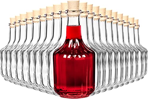 GIESSLE® 20 x 150ml Flasche (Typ Zaubertrank) kleine Flaschen zum Befüllen Likörflasche Öl leere Glasflasche von GIESSLE