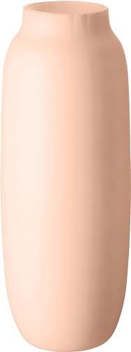 Giessle® Bodenvase 50cm hoch Glasvase groß XL Vase aus Glas für Pampasgras (Apricot Pastell) von GIESSLE