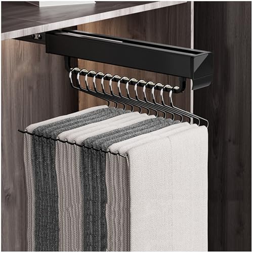 GIFALPXO Kleiderstange Ausziehbar, Platzsparend Verstellbarer Kleiderschrank Teleskopstange, Multifunktion Hosenhalter, Ausziehbare Kleiderstange Für Schrank,375mm GIFALPXO Kleiderstange Ausziehbar, Platzsparend Verstellbarer Kleiderschrank Teleskopstange, Multifunktion Hosenhalter, Ausziehbare Kleiderstange Für Schrank,375mm von GIFALPXO
