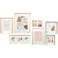 Bilderrahmen mural, 8 Rahmen in unterschiedlicher Größe Bilderrahmen mural, 8 Rahmen in unterschiedlicher Größe von GIFT DECOR