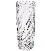 Vase aus geschliffenem Glas, 25 cm von GIFT DECOR