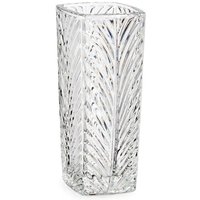 Gift Decor - Viereckige Vase mit Kristalldesign, 15 cm von GIFT DECOR