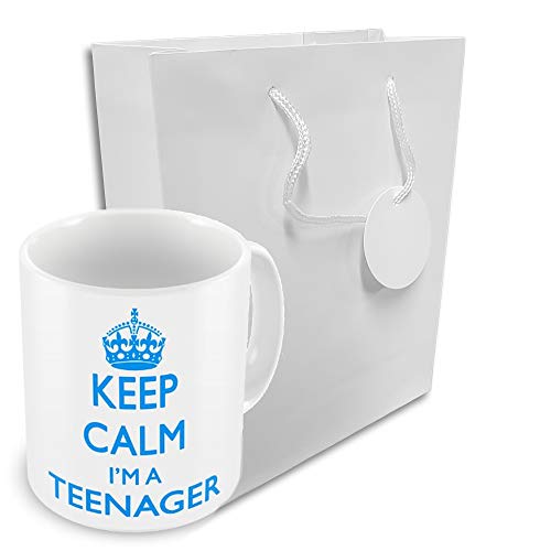 Keep Calm I "m pour un adolescent Tasse cadeau-Bleu von GIFT MUGS