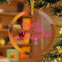 Disengagement Marks Glas Ornament - Meredith/Salt Lake City Real Housewives Bravo Geschenke von GIFTeesShop