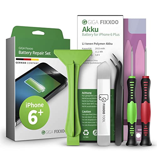 GIGA Fixxoo Smartphones-Zubehör, Modell iPhone 6 Plus Batterie-Kit GIGA Fixxoo Smartphones-Zubehör, Modell iPhone 6 Plus Batterie-Kit von GIGA Fixxoo