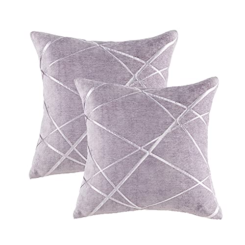 GIGIZAZA Kissenbezug 60x60 cm Kissenhülle Violett Kissenbezüge Dekokissen Fall für Sofa Schlafzimmer Wohnzimmer 2er Set GIGIZAZA Kissenbezug 60x60 cm Kissenhülle Violett Kissenbezüge Dekokissen Fall für Sofa Schlafzimmer Wohnzimmer 2er Set von GIGIZAZA