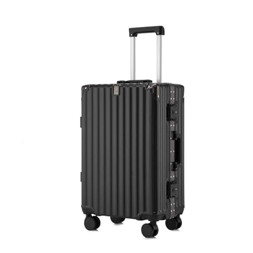 GIIYOEW Koffer Handgepäck mit Aluminiumrahmen 20 Zoll PC Hardside Leichte Koffer mit Rollen mit Getränkehalter,Schwarz,24in GIIYOEW Koffer Handgepäck mit Aluminiumrahmen 20 Zoll PC Hardside Leichte Koffer mit Rollen mit Getränkehalter,Schwarz,24in von GIIYOEW