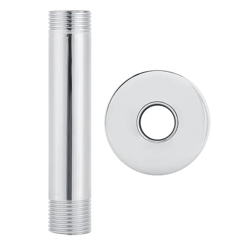 GIJMZY Duschkopf Verlängerung 2 Stück 10 cm Duschkopf-Verlängerungsarm Deckenmontierter Edelstahl-Regenverlängerungsrohr-Top-Brausehalterarm Badezimmerzubehör GIJMZY Duschkopf Verlängerung 2 Stück 10 cm Duschkopf-Verlängerungsarm Deckenmontierter Edelstahl-Regenverlängerungsrohr-Top-Brausehalterarm Badezimmerzubehör von GIJMZY