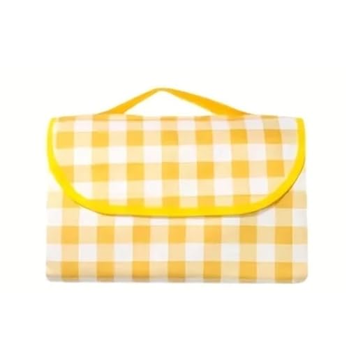 GIJMZY Picknickdecke 200 * 200cm Tragbare Camping Matte Mit Tragen Tasche Wasserdicht Verdicken Picknick Matte Decke Waschbar for Wandern Strand Reise Im Freien(150 * 200cm) von GIJMZY