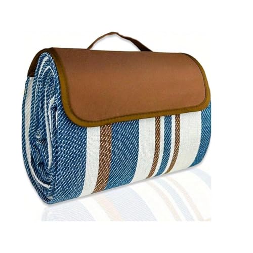 GIJMZY Picknickdecke Picknickdecke Doppellagige wasserdichte Tragbare Matte Handtasche Frühlings- Und Sommercampingdecke for Den Außenbereich von GIJMZY