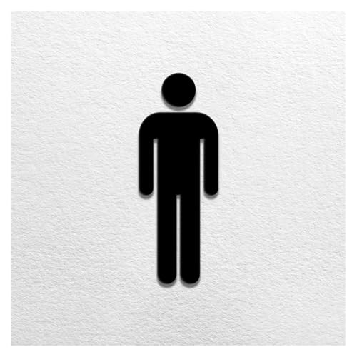WC Schild Toiletten-Schild Im Verschiedenen Stil(MAN C) von GIJMZY