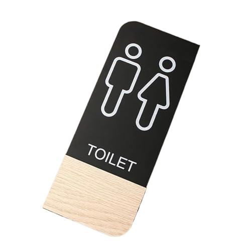WC Schild Toilettenschild Toilette Badezimmertüren Beschilderung Türschild Warme Erinnerungen Anzeige Plakette Platte Badezimmer Wandtür Aufkleber(Color 02) von GIJMZY