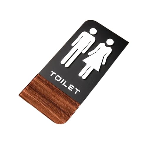 WC Schild Toilettenschild Toilette Badezimmertüren Beschilderung Türschild Warme Erinnerungen Anzeige Plakette Platte Badezimmer Wandtür Aufkleber(Color 04) von GIJMZY