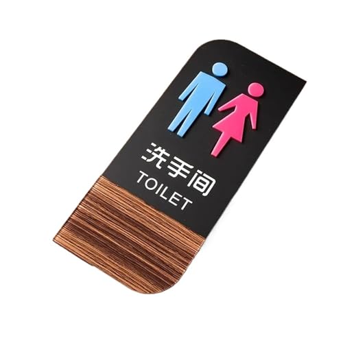WC Schild Toilettenschild Toilette Badezimmertüren Beschilderung Türschild Warme Erinnerungen Anzeige Plakette Platte Badezimmer Wandtür Aufkleber(Color 05) von GIJMZY
