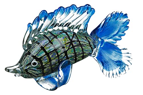 GILDE GLAS art Deko Figur Fisch Rainbow - mundgeblasen - Dekoration Wohnzimmer Bad Gäste WC - jedes Teil EIN Unikat - Breite ca. 28 cm GILDE GLAS art Deko Figur Fisch Rainbow - mundgeblasen - Dekoration Wohnzimmer Bad Gäste WC - jedes Teil EIN Unikat - Breite ca. 28 cm von GILDE GLAS art